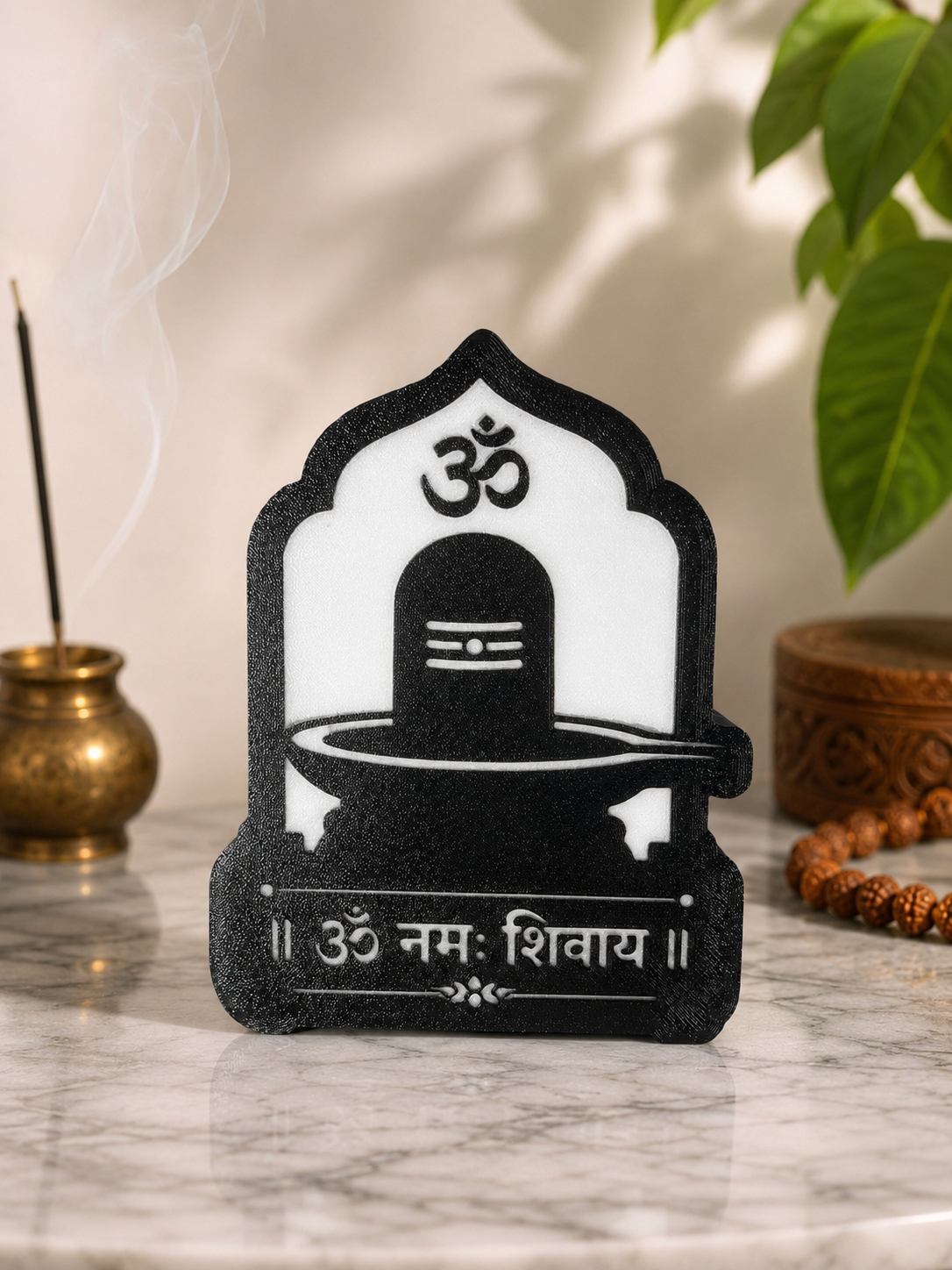 Shivling Light Box (Om Namah Shivaya)